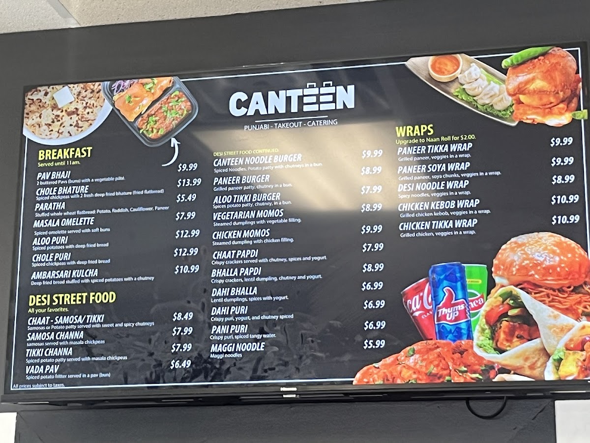 Menu Canteen - Punjabi Restaurant-5